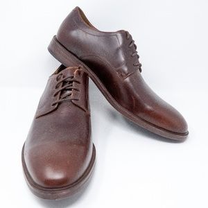 Mens Bostonian Mckewen Plain Oxford Brown Leather